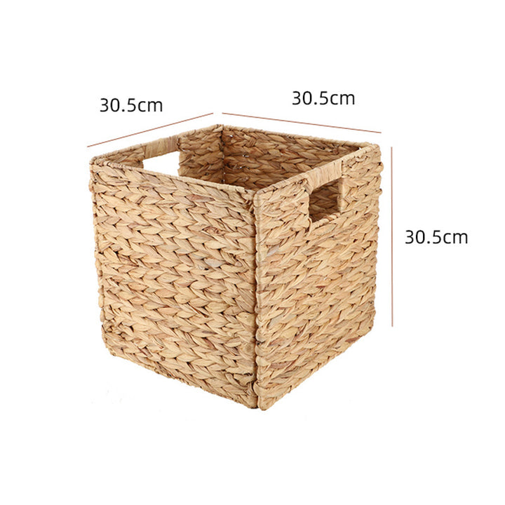 Handwoven Natural Fiber Storage Bin Kalsten