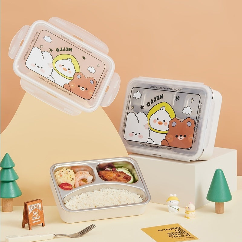 Stainless Steel Multi-Section Meal Prep Container