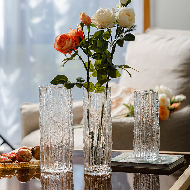 Artful Glass Vase in Modern Design Kalsten