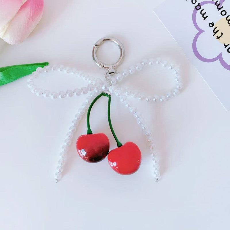 Decorative Fruit-Themed Charm Keychain Kalsten