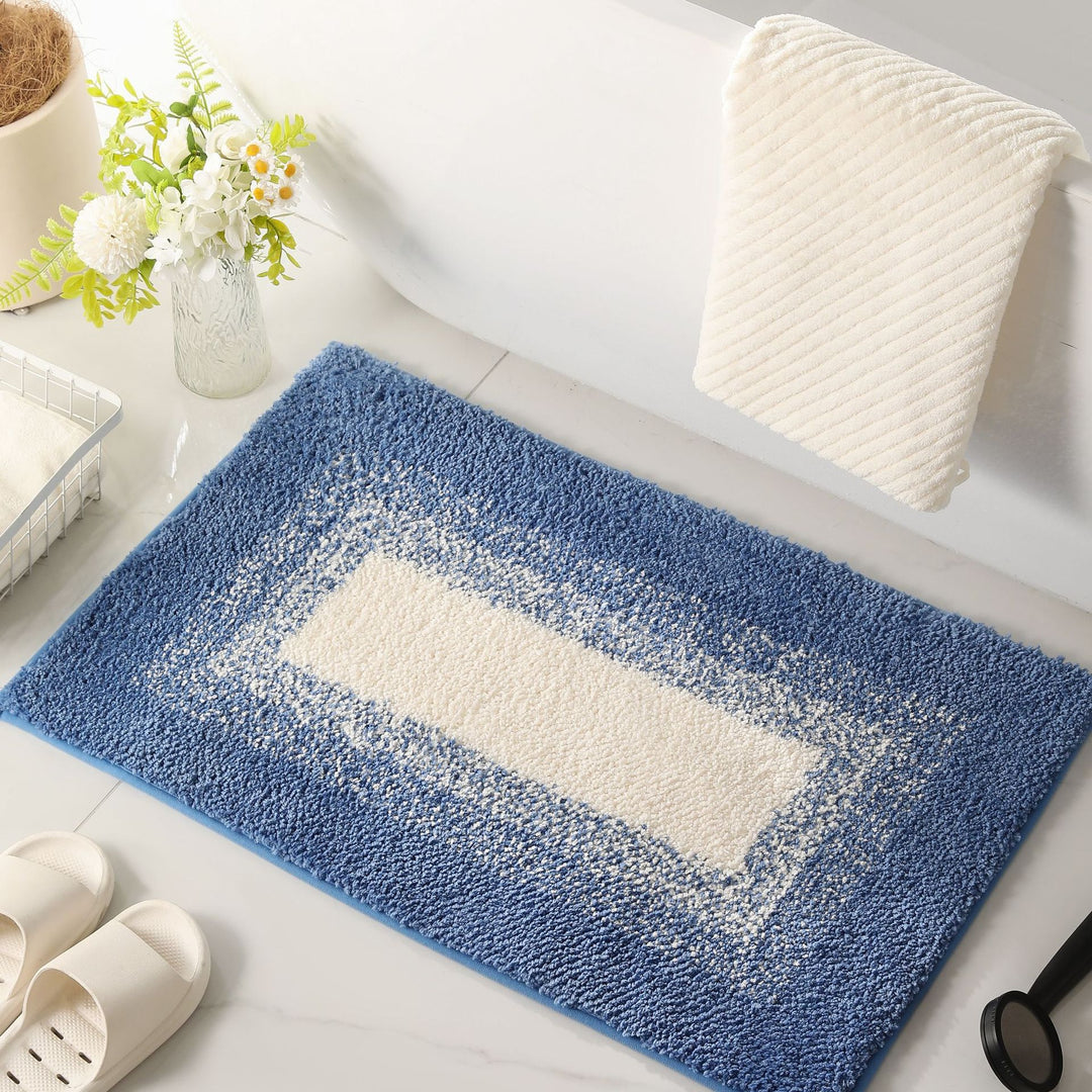 Luxurious Shaggy Bathroom Rug Kalsten