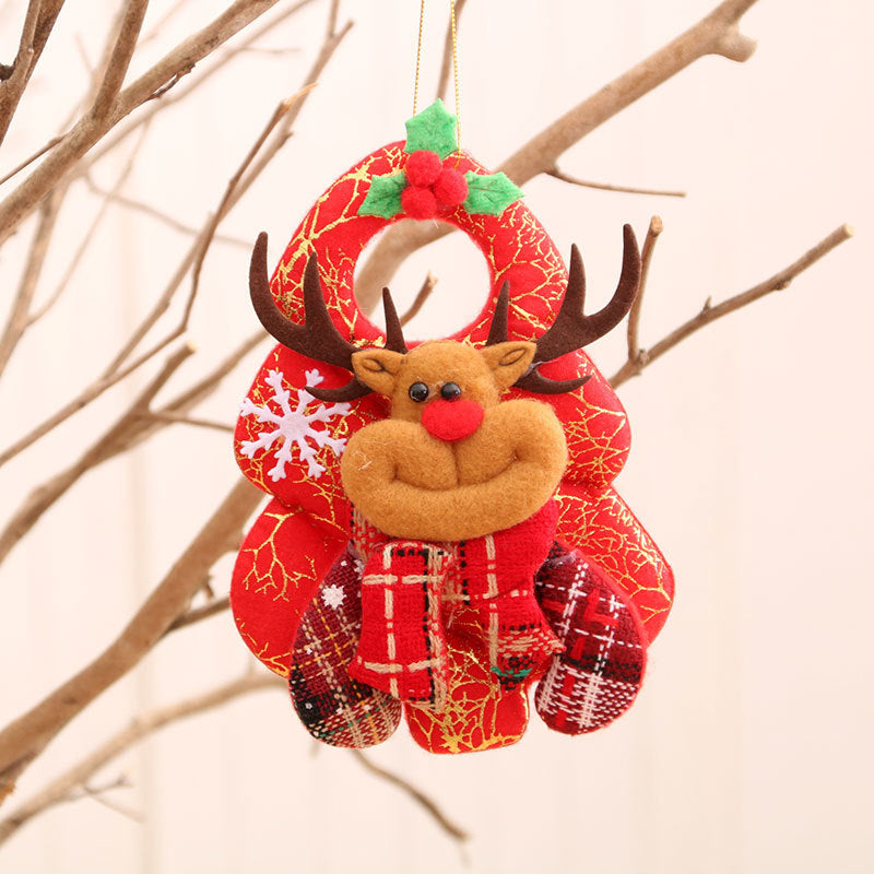 Plush Santa Character Hanging Ornament Kalsten