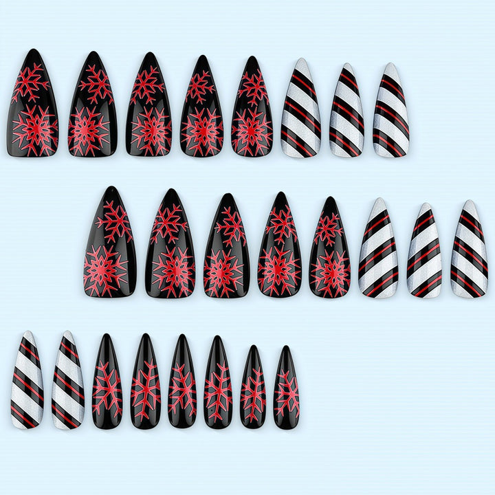 Creative Nail Art with Geometric Design Kalsten