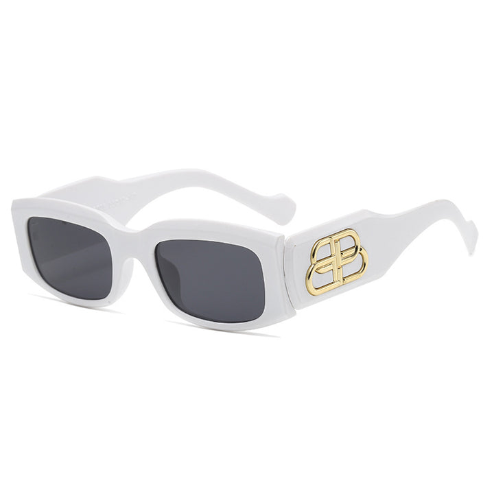 Women's fashionable square sunglasses with luxurious frame accents Kalsten
