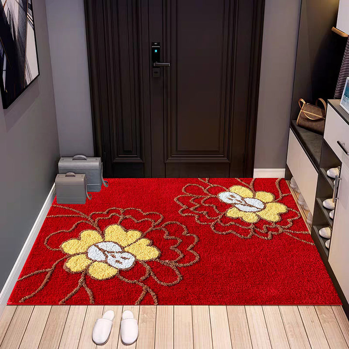 Stylish Floral Patterned Area Rug Kalsten