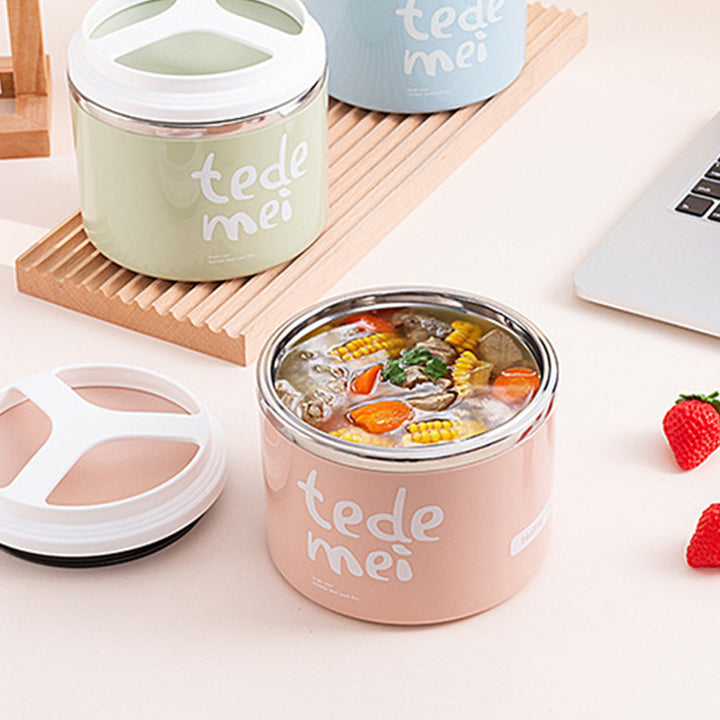 Multi-Compartment Insulated Food Storage Container