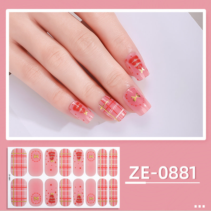Holiday-Themed Nail Art