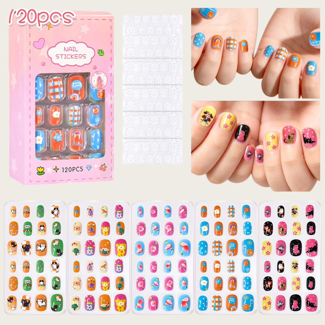 Decorative Cartoon-Themed Nail Sticker Collection Kalsten