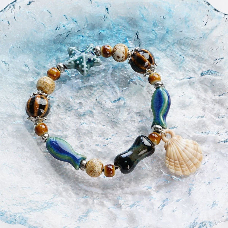 Heart-Shaped Beaded Bracelet Kalsten