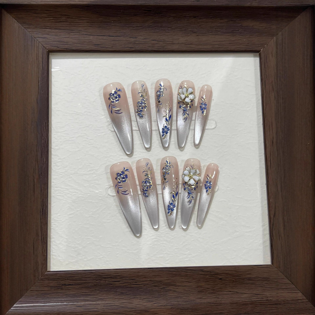 Elegant Floral Nail Art Tips Kalsten