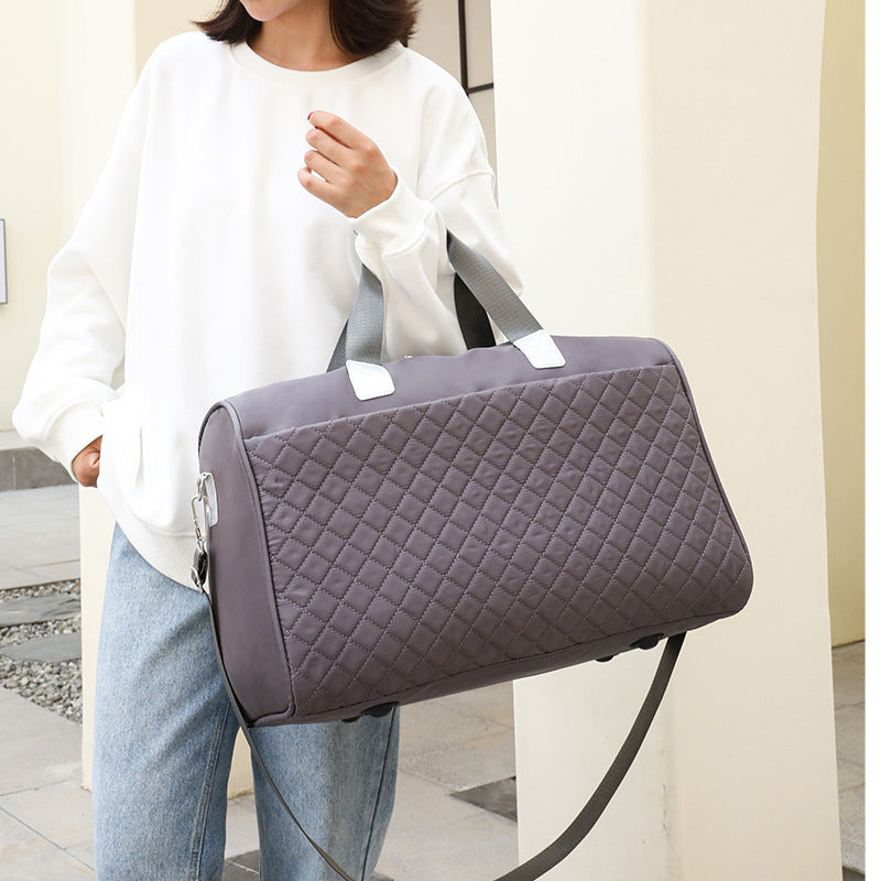 Quilted Multi-Functional Travel Duffle Bag Kalsten
