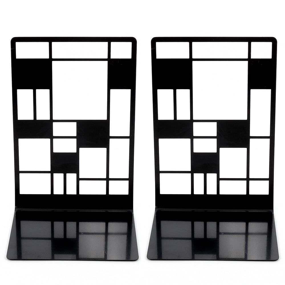 Modern Geometric Bookends