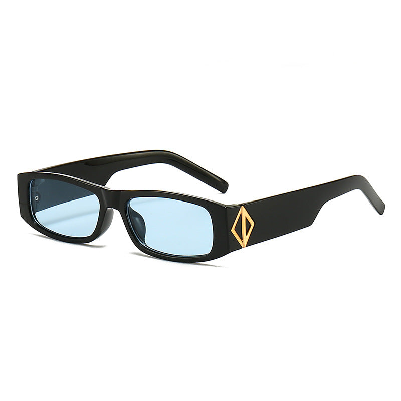Avant-Garde Rectangle Frame Sunglasses