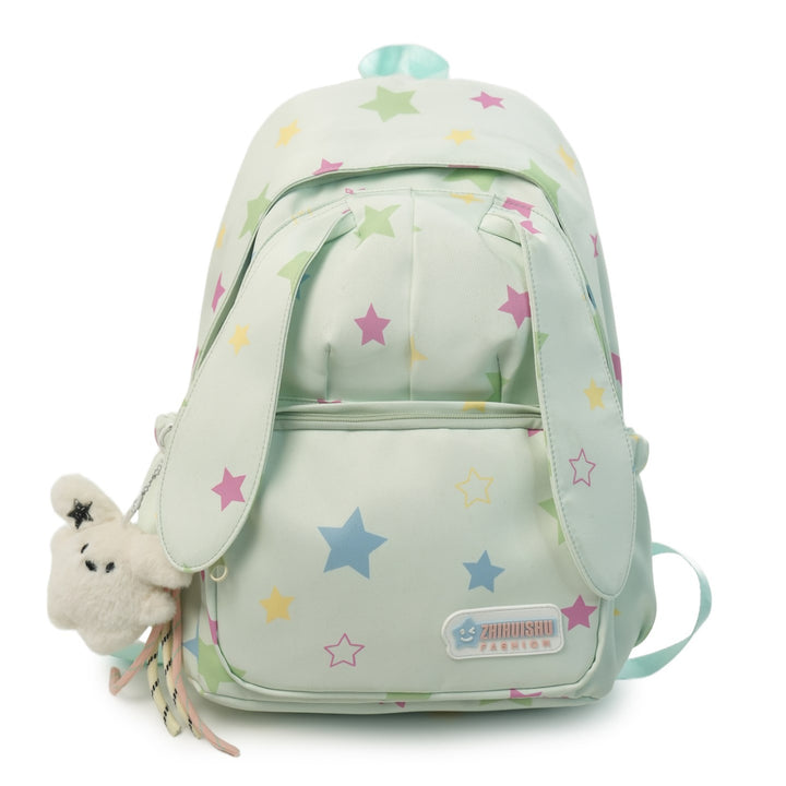 Cute Animal Ears Star Print School Backpack Kalsten