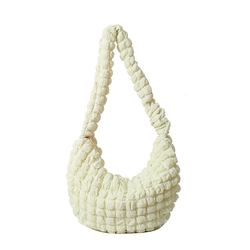 WoTextured Fabric Hobo Bag Kalsten