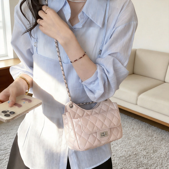 Quilted Evening Shoulder Bag Kalsten