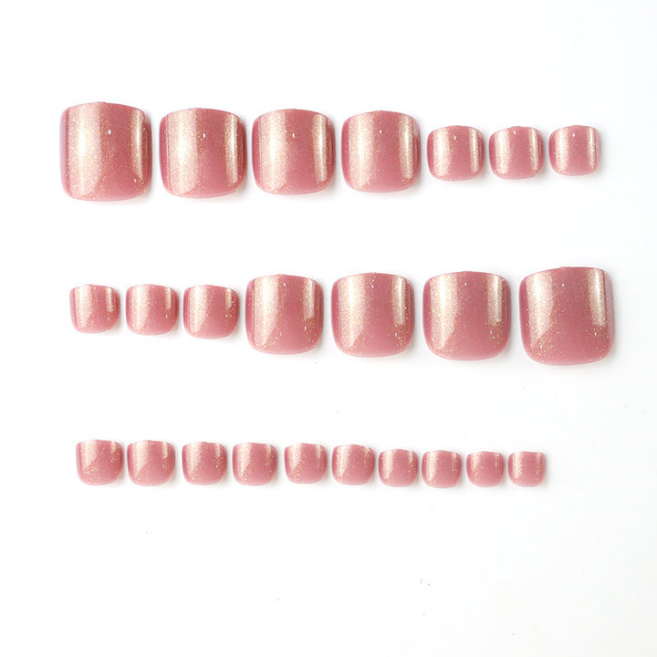 Decorative Press-On Toenails 1790727487