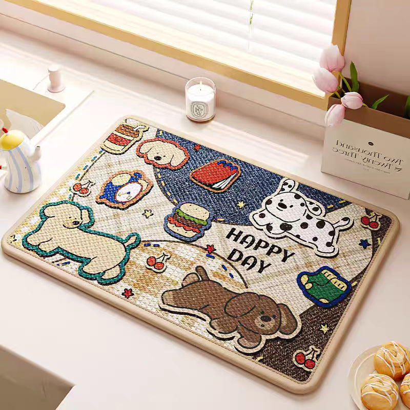 Vintage Home Decoration Mat