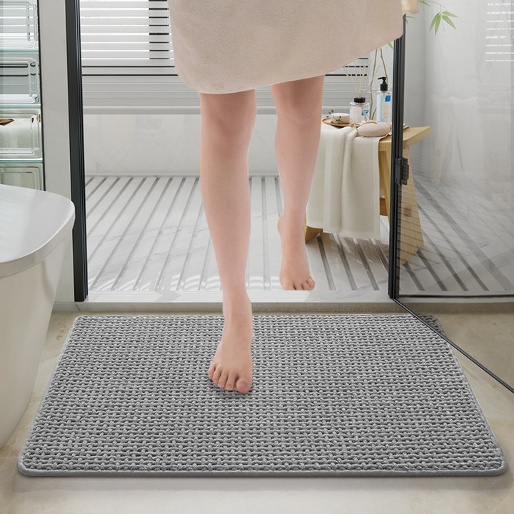 Soft Plush Bathroom Area Mat Kalsten