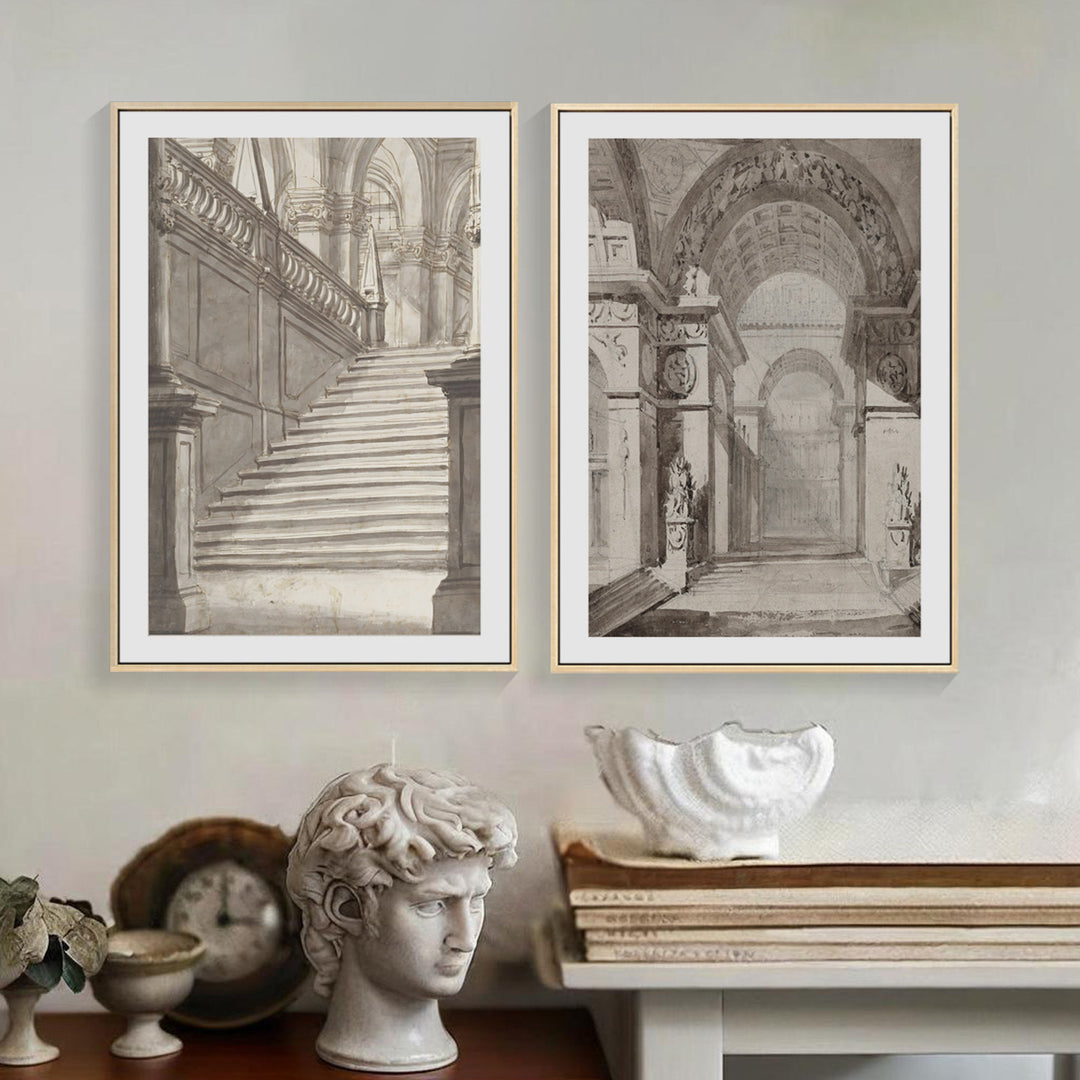 Architectural Artwork Print for Home Decor