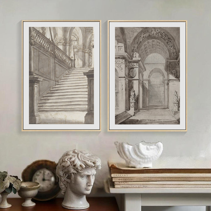 Architectural Artwork Print for Home Decor