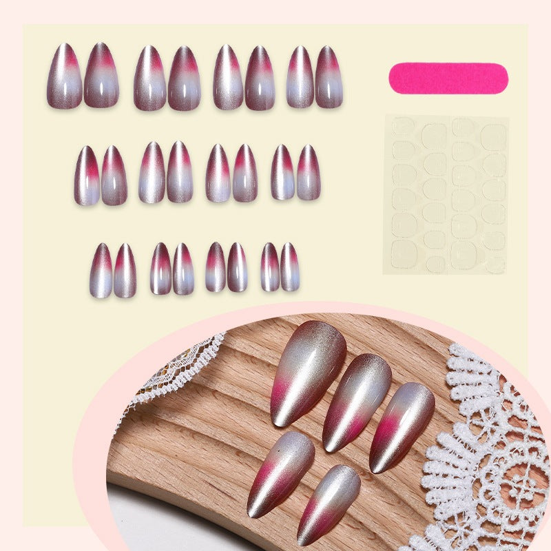 Artificial Stiletto Nails with Ombre Effect Kalsten