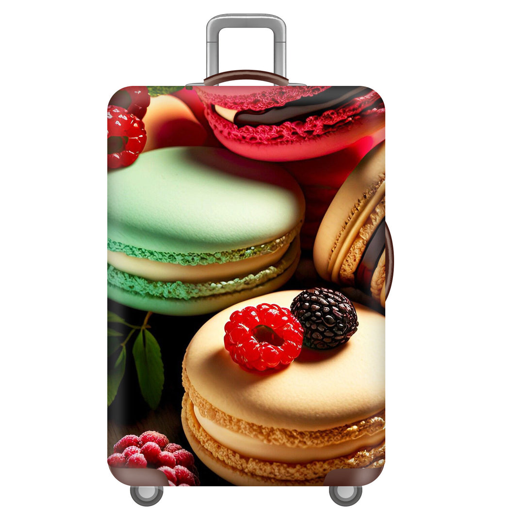 Unisex hard-shell travel suitcase with imaginative, cultural motif Kalsten