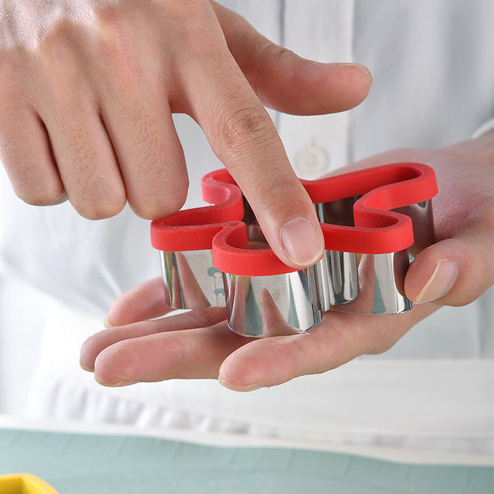 Silicone cookie cutter set for creative cookie decoration Kalsten