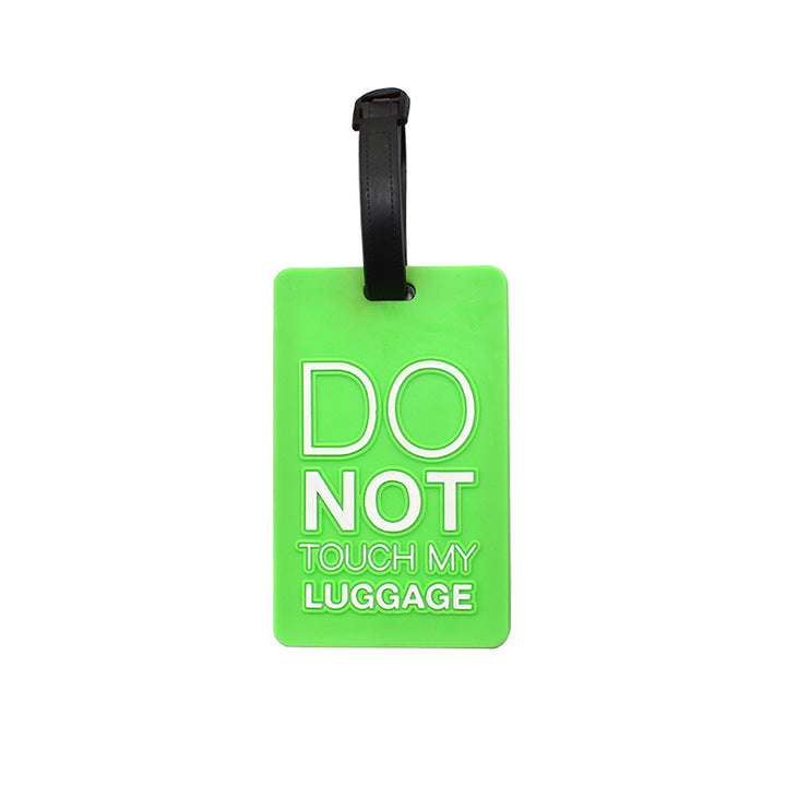 Unisex Luggage Tag with Safety Message Kalsten