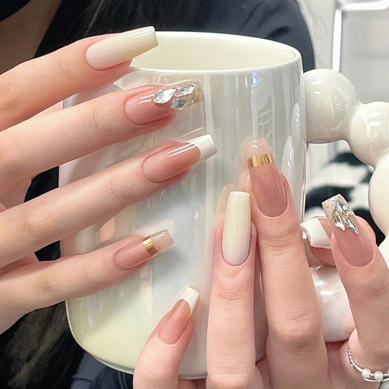 Elegant Gel Press-On Nail Extensions Kalsten