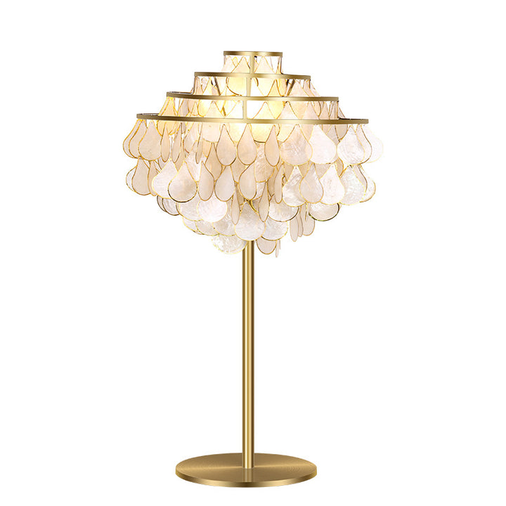Decorative Capiz Shell Table Lamp