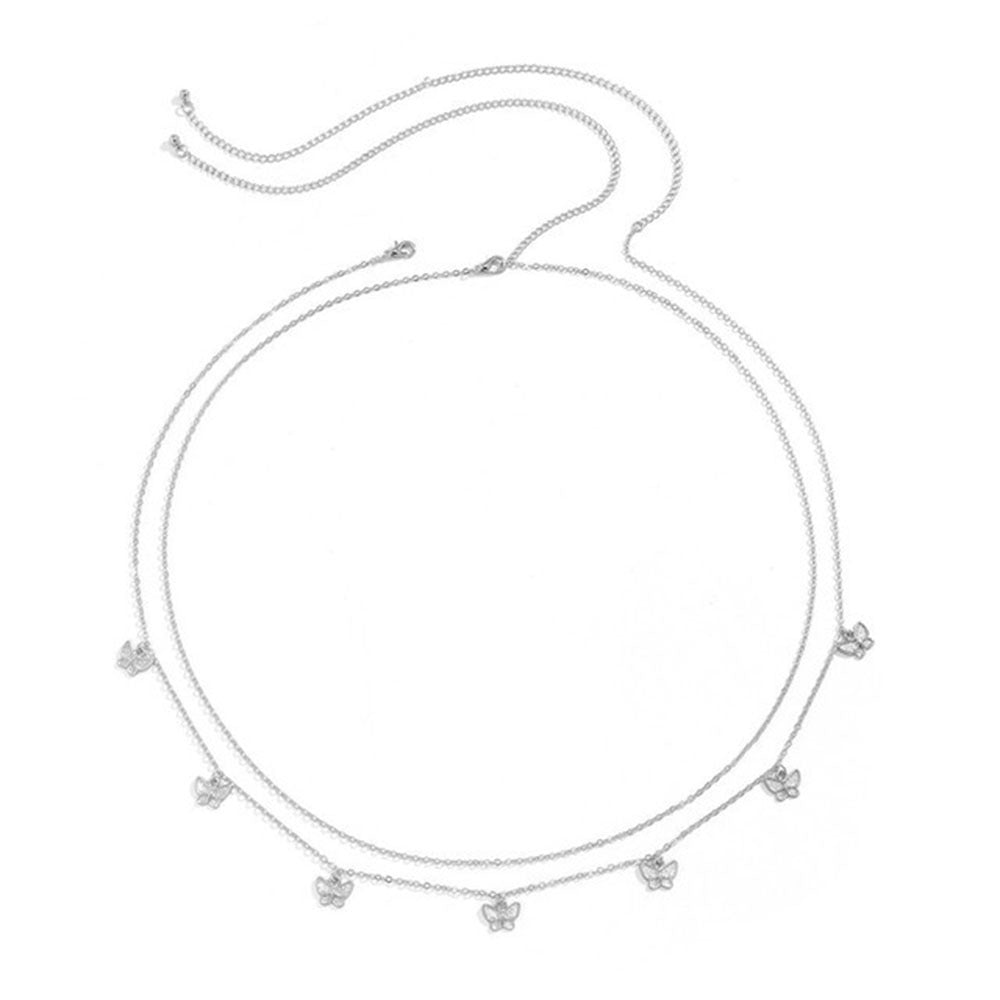 Delicate Butterfly Chain Necklace Kalsten