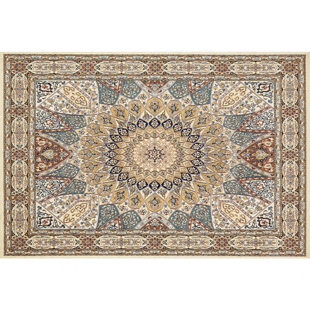 Ornate Persian Style Area Rug Kalsten