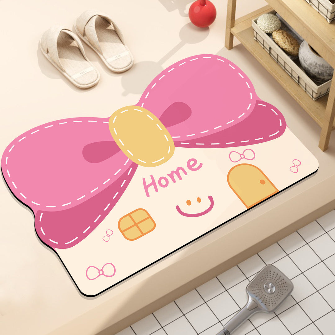 Fun Hamburger-Themed Bath Mat Kalsten