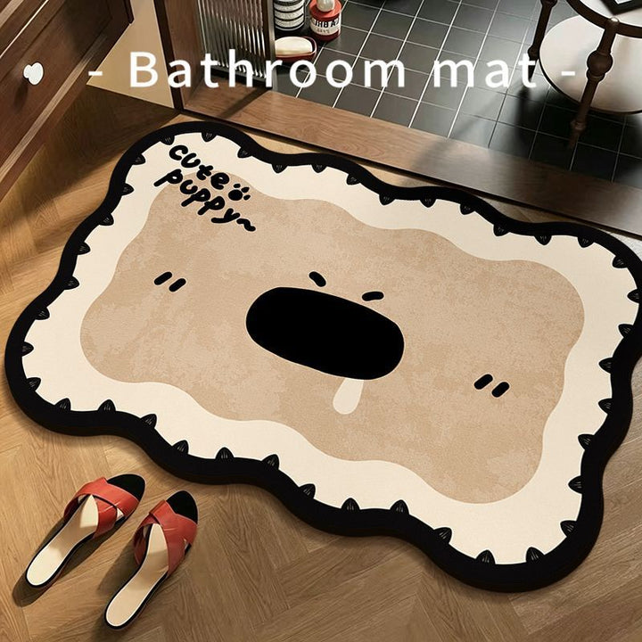 Funny Frog Bathroom Mat