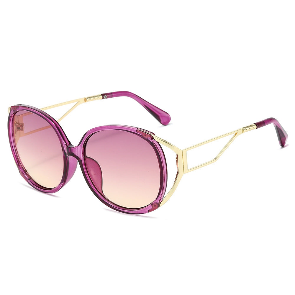 Oversized Fashion-Forward Cat-Eye Sunglasses Kalsten