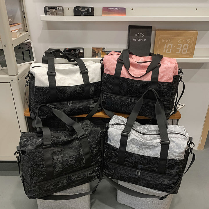 Versatile Dual-Compartment Duffle Bag Kalsten