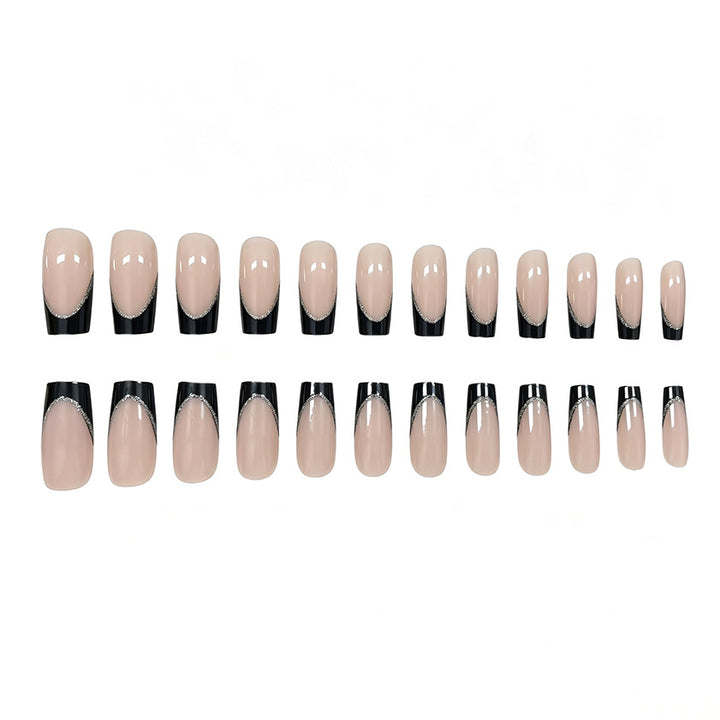 Extended Acrylic French Tip Nail Enhancements Kalsten