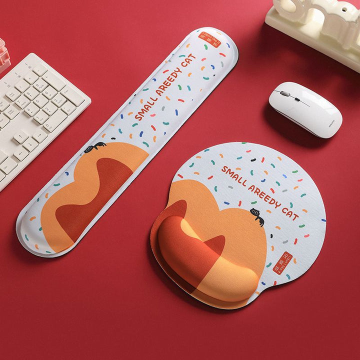 Cute Cat-Themed Gaming Mouse Pad