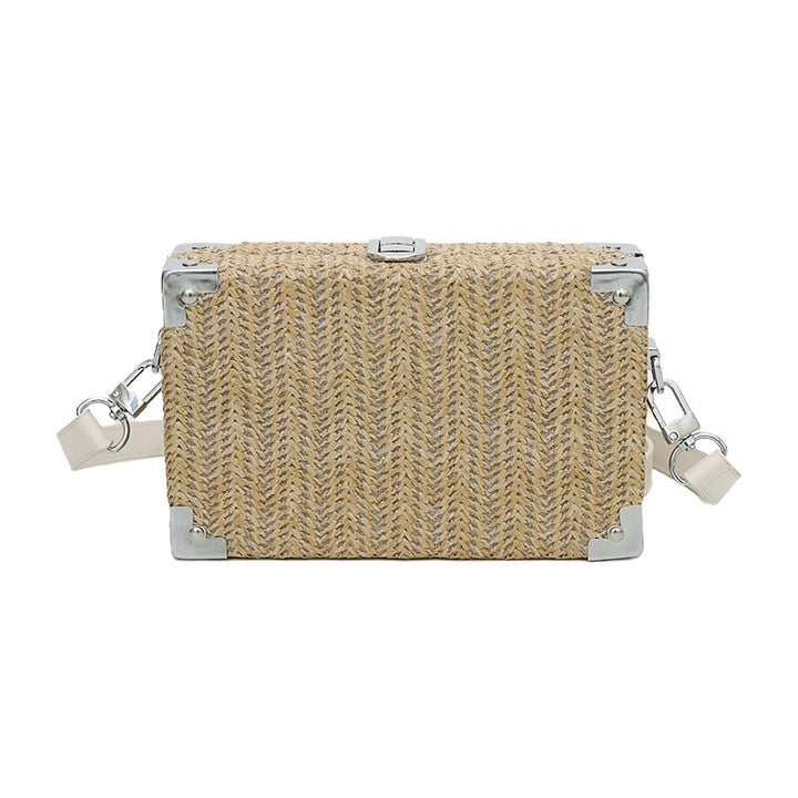 Chic Textured Crossbody Clutch