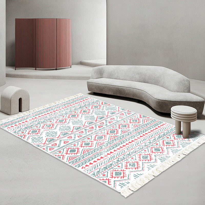 Decorative Geometric Pattern Area Rug Kalsten
