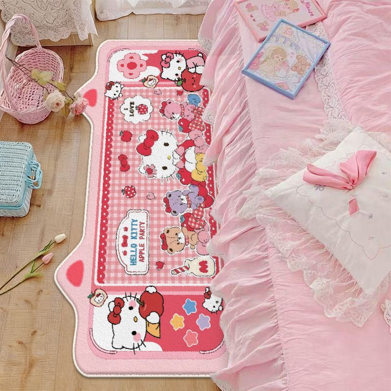 Cartoon Character Plush Area Rug
