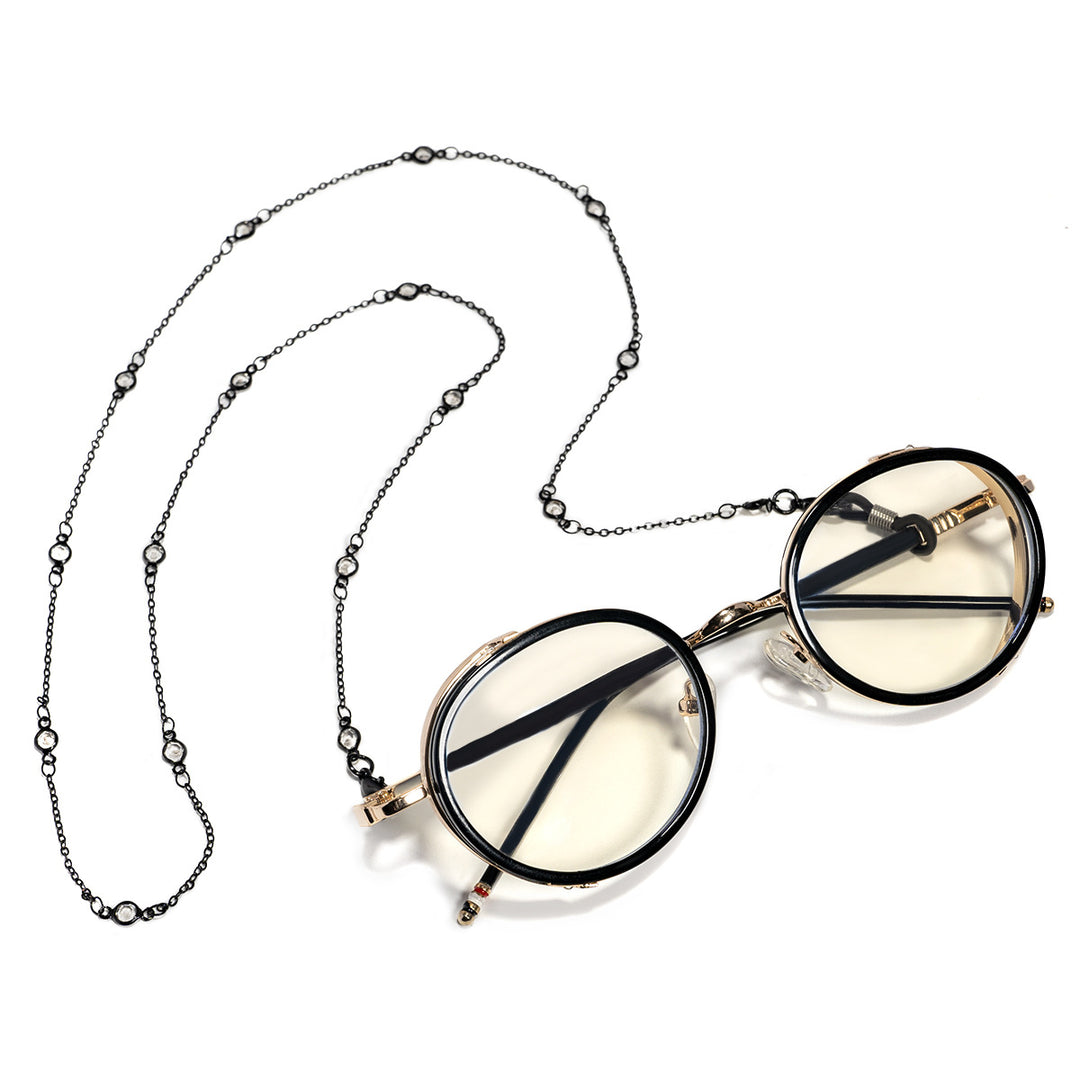 Crystal-Embellished Eyewear Chain Kalsten