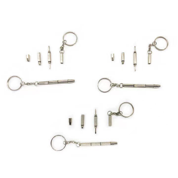 Multi-Functional Eyewear Repair Tool Keychain Kalsten