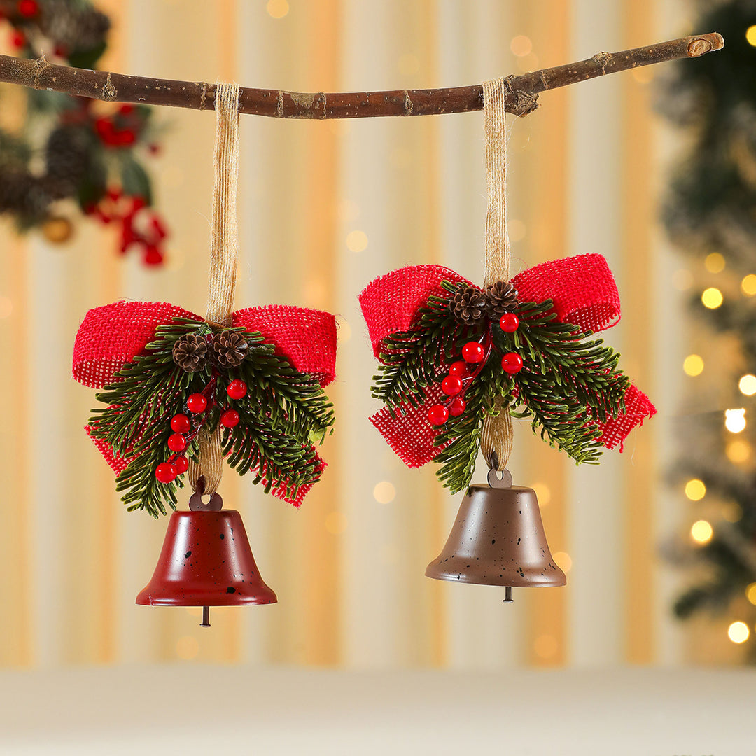Decorative Holiday Bell Ornament Kalsten