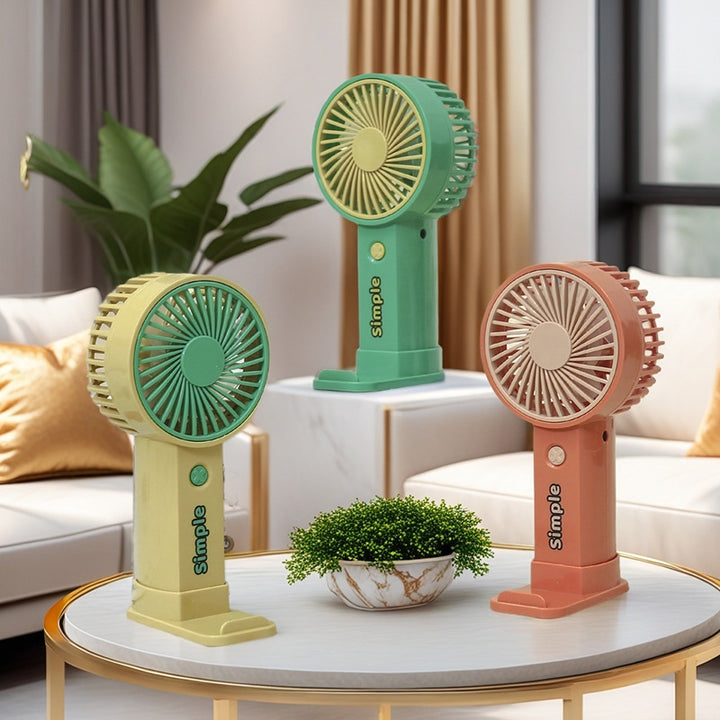 Portable hand fan with USB charging function and low noise level Kalsten