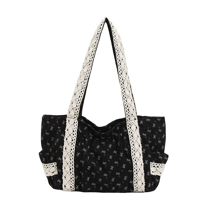 WoElegant Floral Print Tote Bag Kalsten