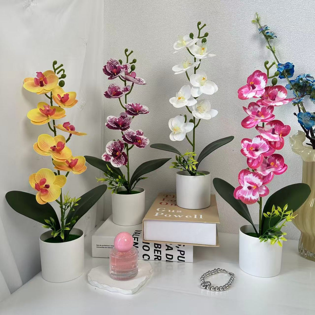 Decorative Artificial Orchid Arrangement 1790480696 for Indoor Decor