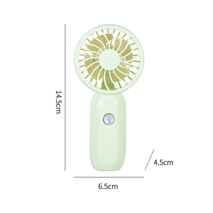 Ladies Portable Mini Hand Fan with Ergonomic Handle Kalsten