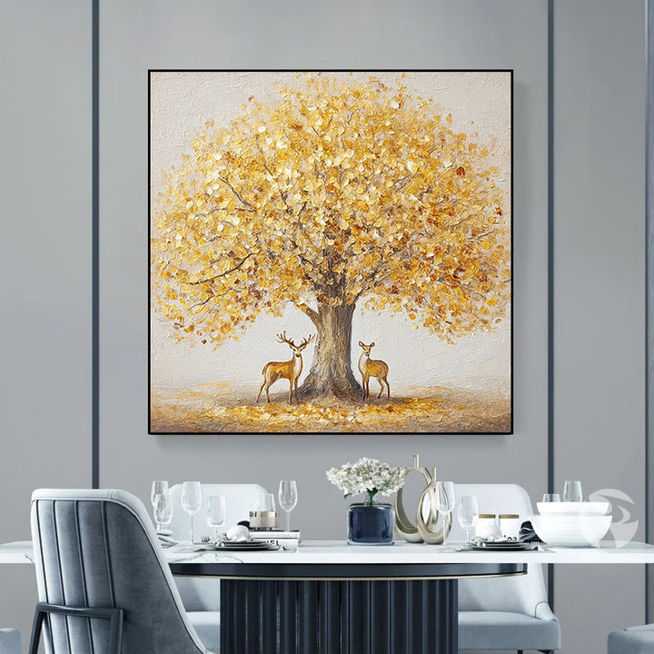 Autumn-Themed Canvas Wall Art